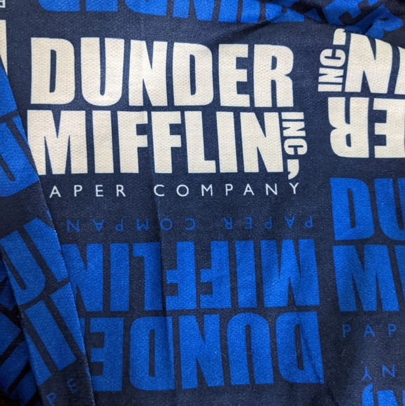 The Office Dunder Mifflin Men's Pajama Pants With Pockets, Size 2XL, NWT - Picture 5 of 6